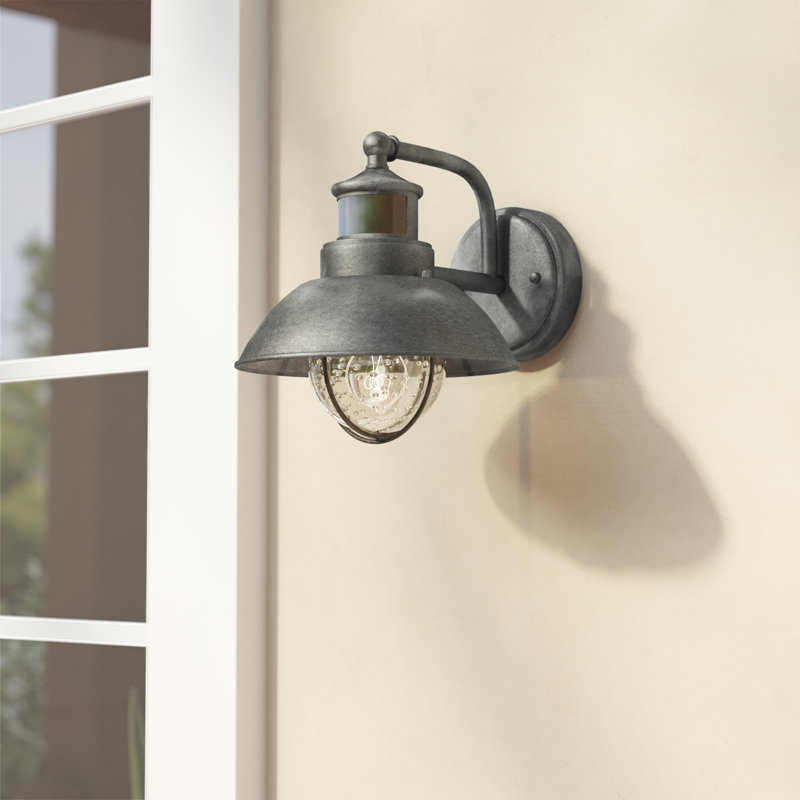 Beachcrest Home Archibald Dualux© Outdoor Barn Light with Motion Sensor